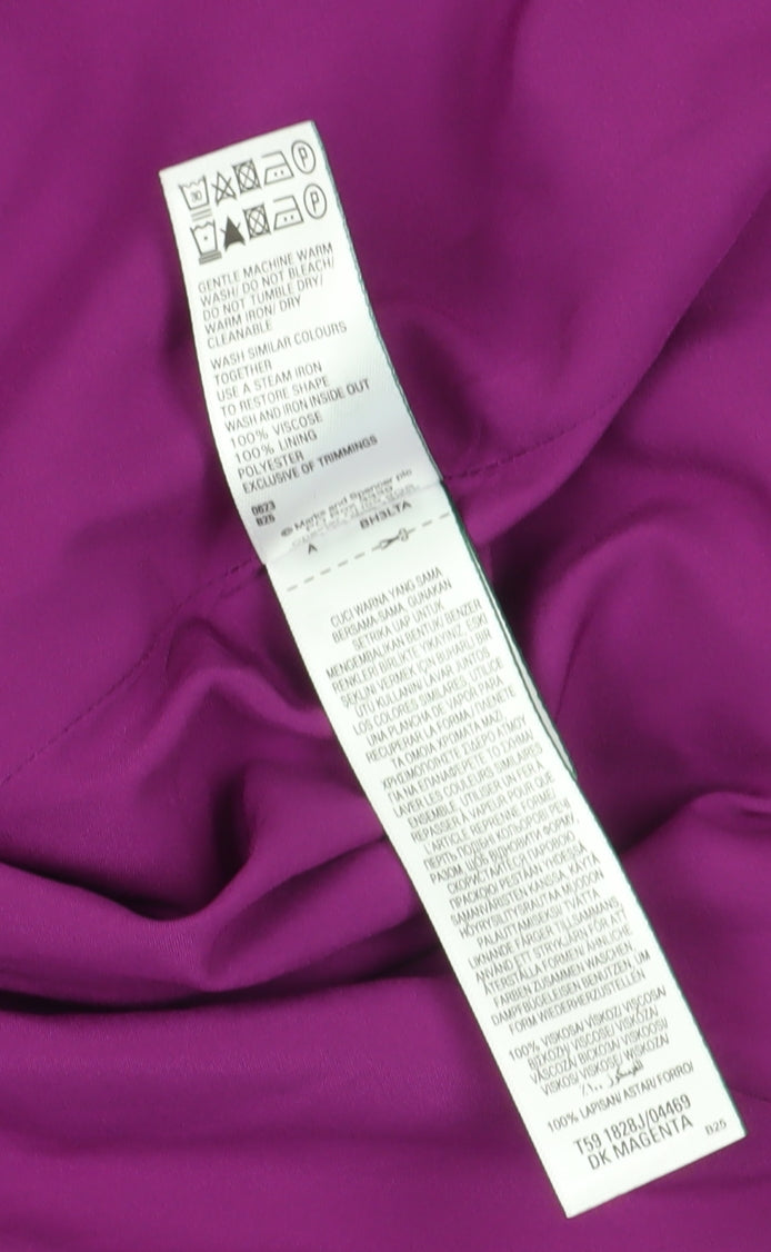 Marks and Spencer Women’s Purple Blazer Size 12