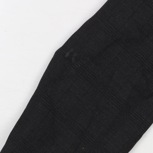 Next Women's Black Check Blazer, Size 12, Business