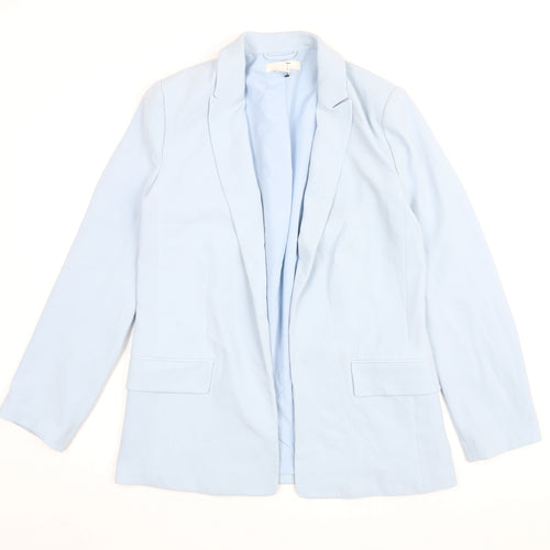 H&M Women's Blue Blazer, Size 10, Basic Jacket, Workwear