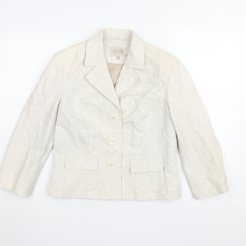 Next Women Ivory Suit Jacket Size 12