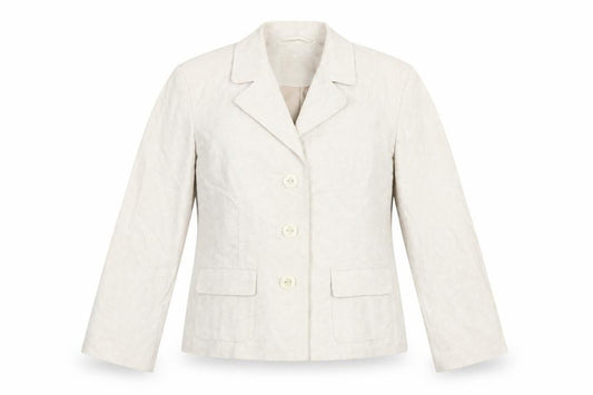 Front view of Next Women Ivory Suit Jacket, size 12
