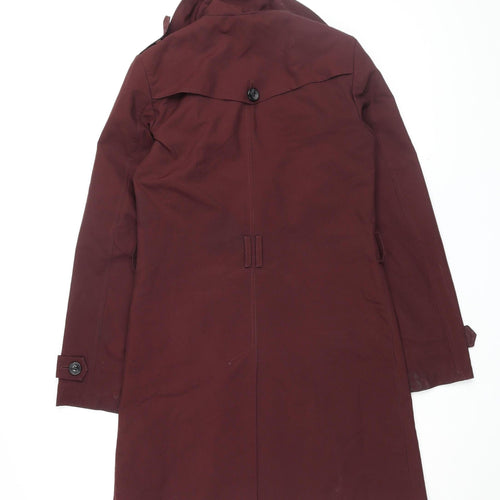 Marks and Spencer Women's Red Trench Coat Size 8