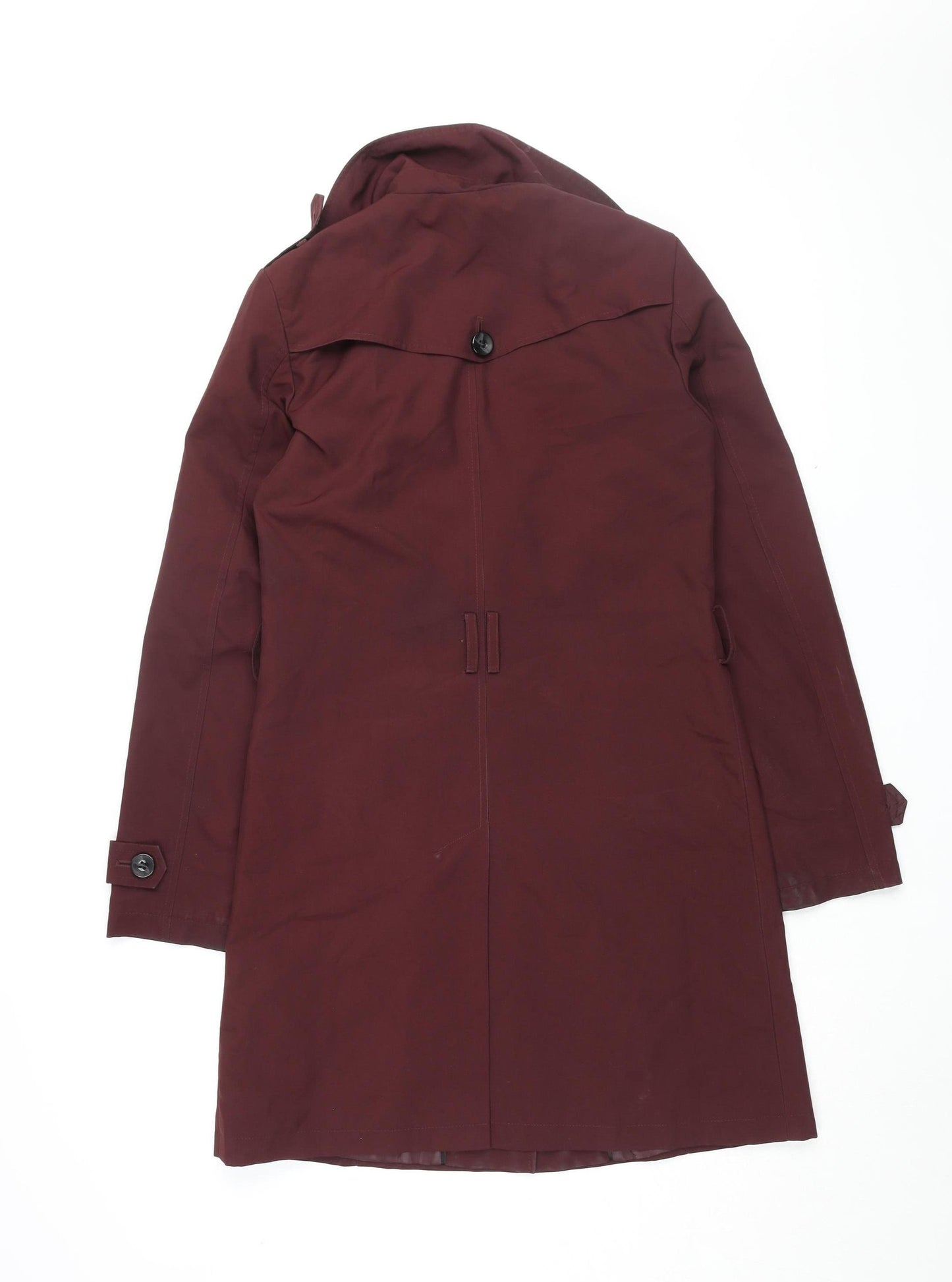 Marks and Spencer Women's Red Trench Coat Size 8