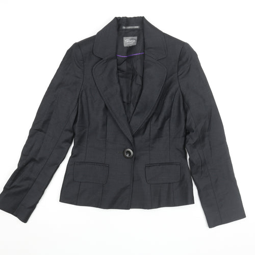 TM Lewin Women's Black Suit Jacket Size 10 Business