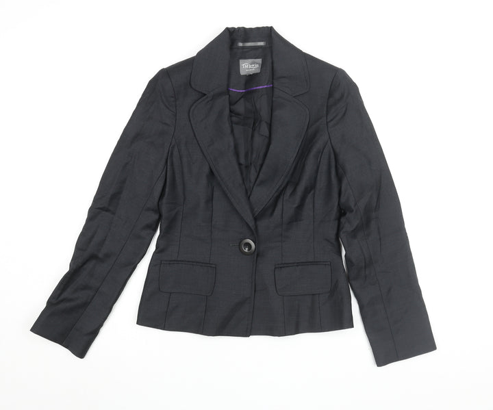 TM Lewin Women's Black Suit Jacket Size 10 Business