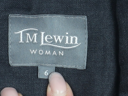 TM Lewin Women's Black Suit Jacket Size 10 Business