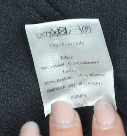 TM Lewin Women's Black Suit Jacket Size 10 Business