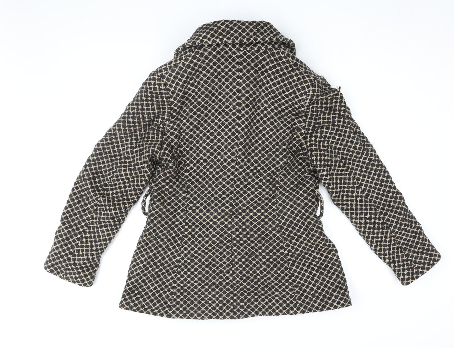 Marks and Spencer Women's Black Pea Coat Size 14