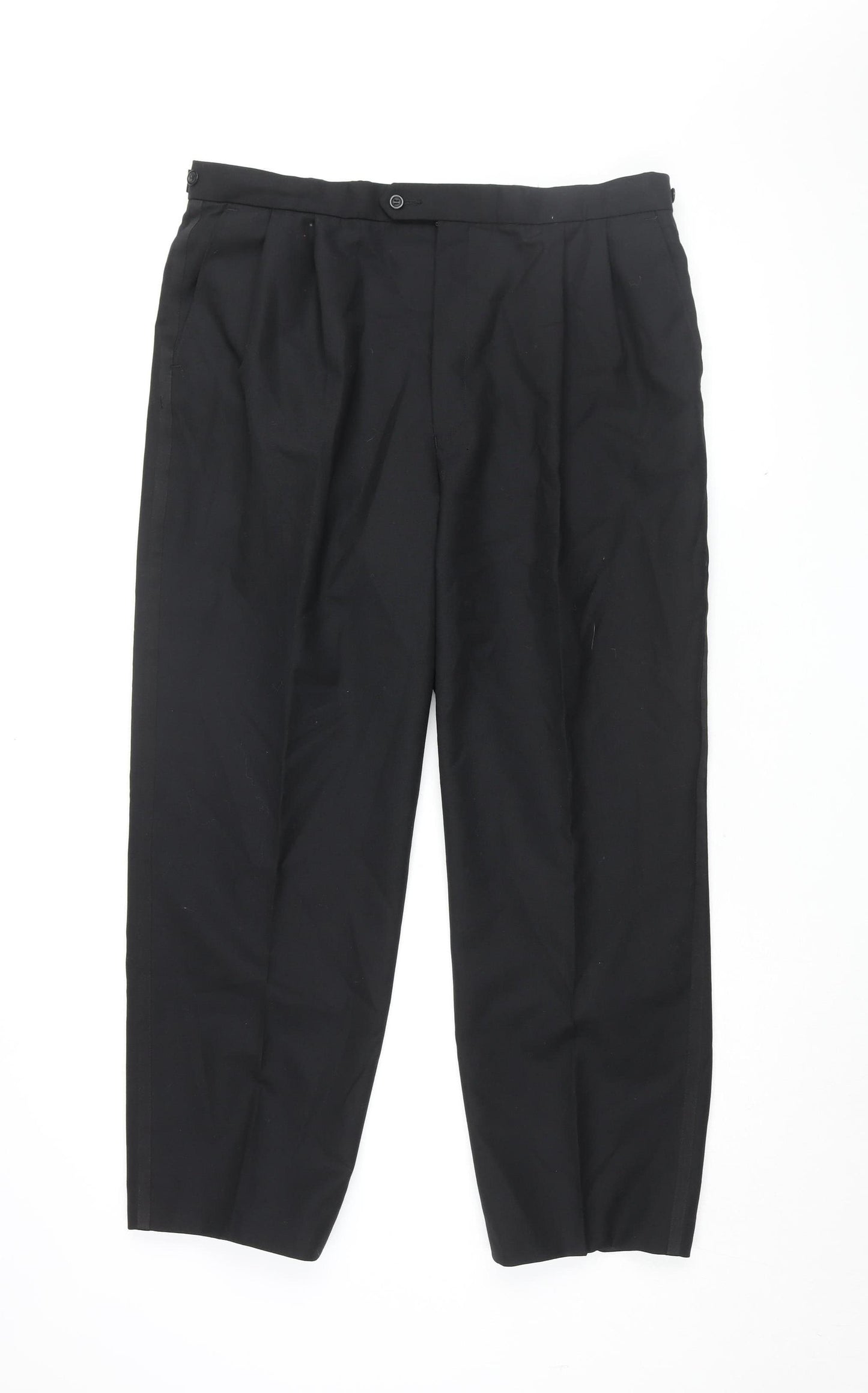 Berwin & Berwin Men's Black Dress Pants 36