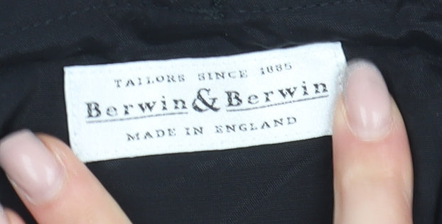 Berwin & Berwin Men's Black Dress Pants 36
