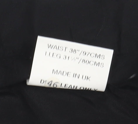 Berwin & Berwin Men's Black Dress Pants 36