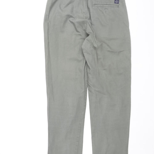 Marks and Spencer Men's Green Chino Trousers Size 32