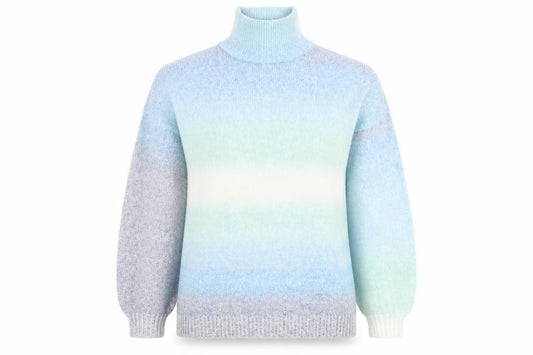 Front view of PRETTYLITTLETHING Women's Multicoloured Pullover M