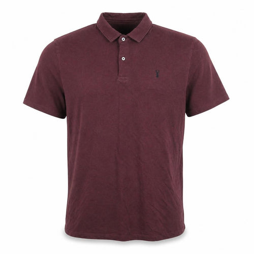Next Men's Brown Polo Shirt L Short Sleeve Casual