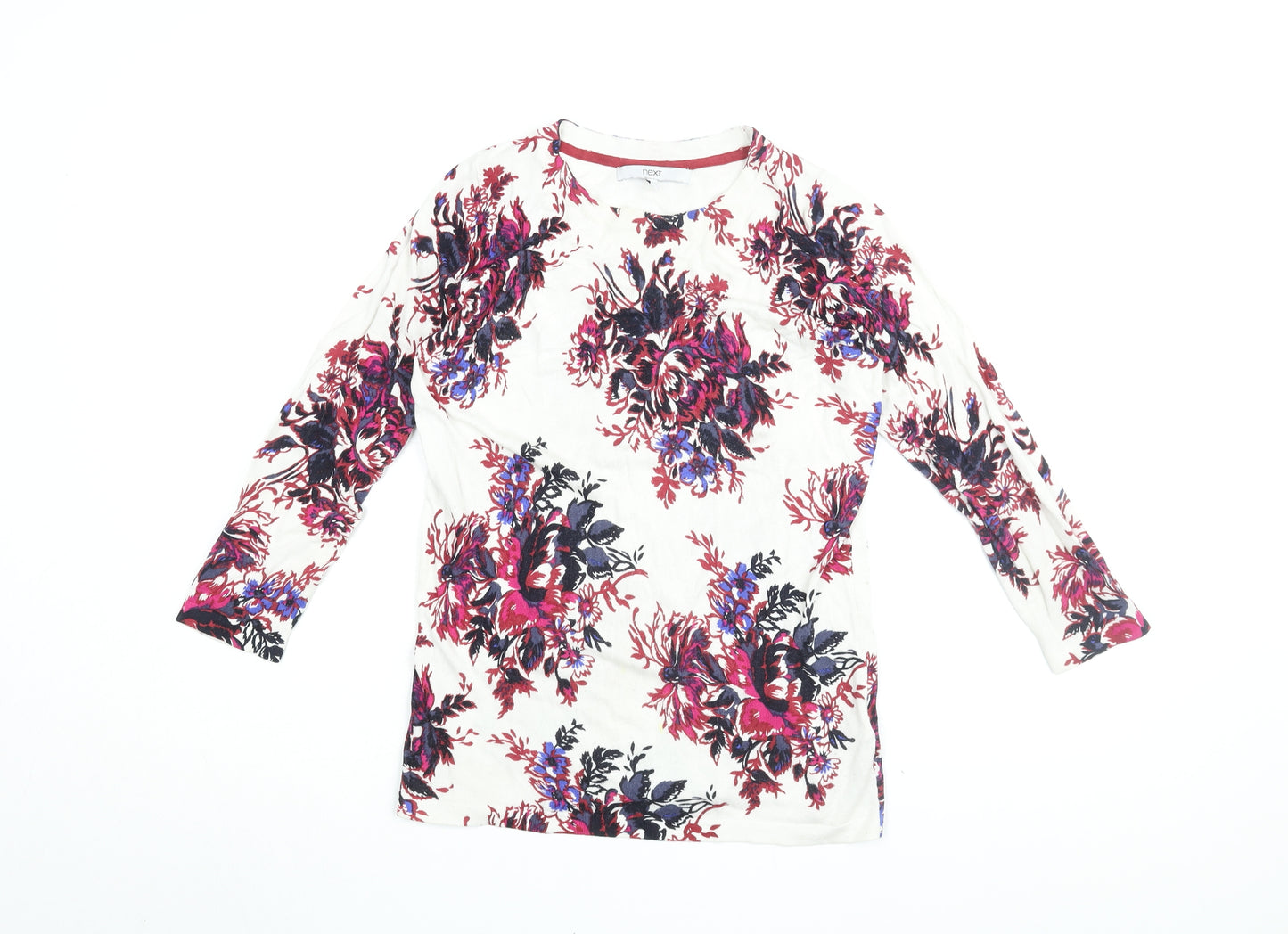 Next Women's Multicoloured Floral Jumper, Size 8