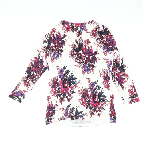 Next Women's Multicoloured Floral Jumper, Size 8