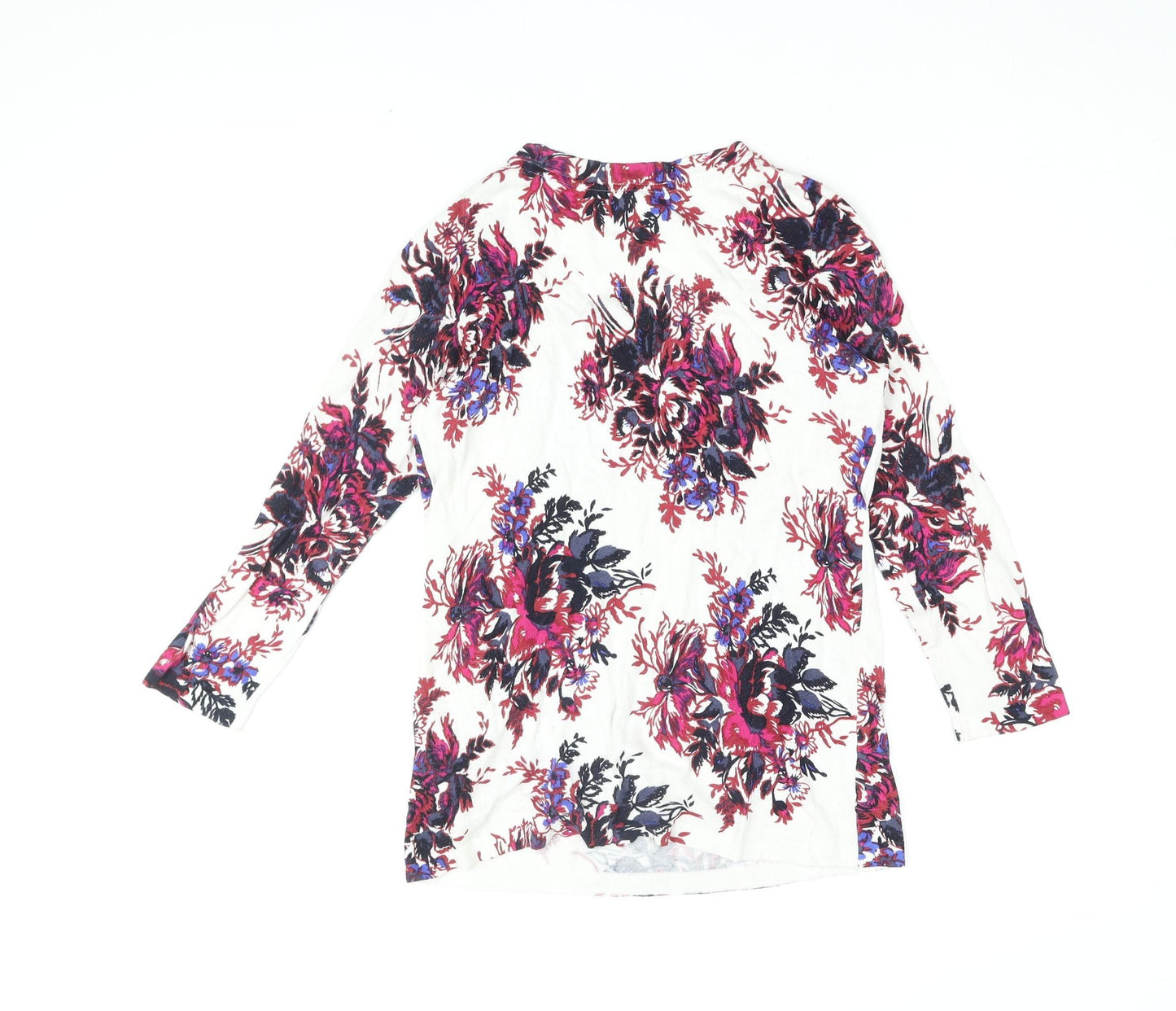 Next Women's Multicoloured Floral Jumper, Size 8