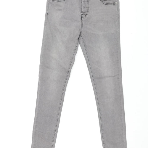 boohooMAN Men's Grey Skinny Jeans Size 30