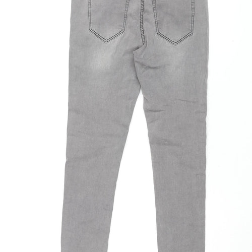 boohooMAN Men's Grey Skinny Jeans Size 30