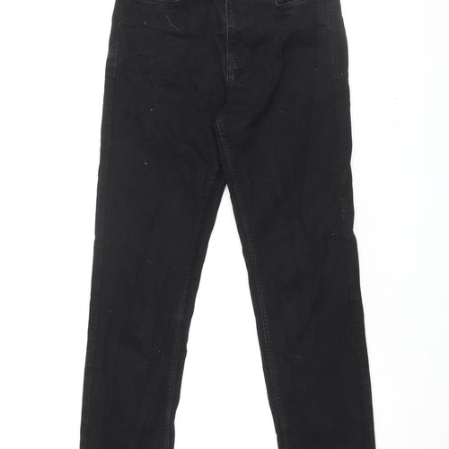 Marks and Spencer Women's Black Straight Jeans Size 10