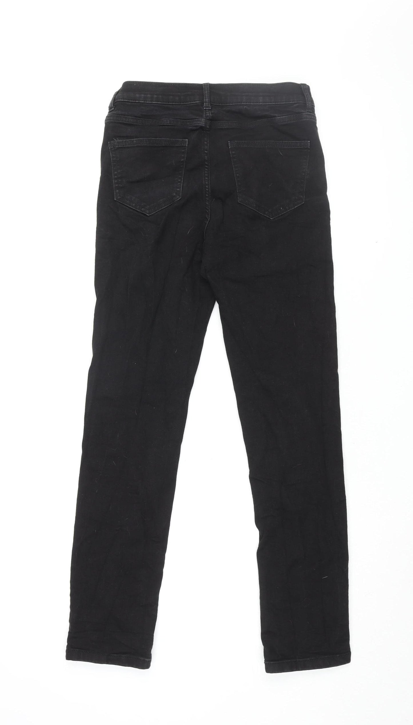 Marks and Spencer Women's Black Straight Jeans Size 10