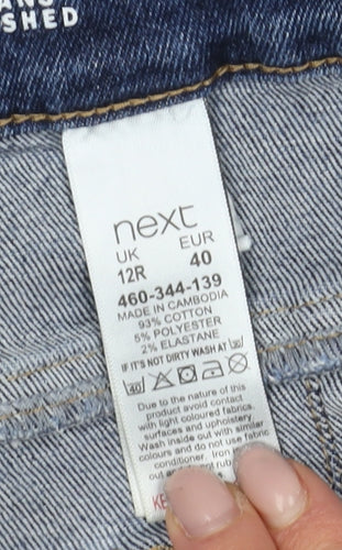 Next Women's Blue Skinny Jeans Size 12