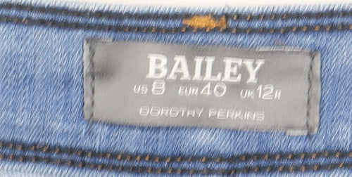 Dorothy Perkins Women's Blue Skinny Jeans Size 12