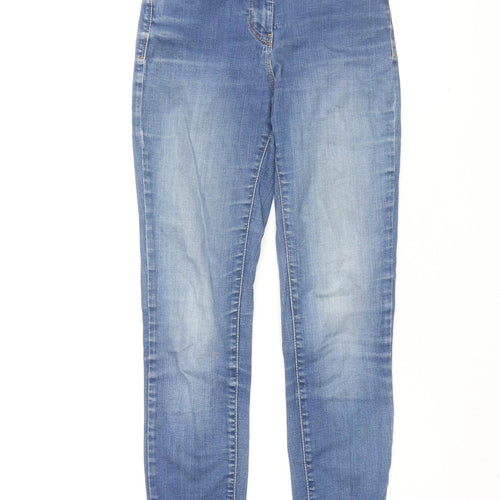 Marks and Spencer Women's Blue Skinny Jeans, Size 8