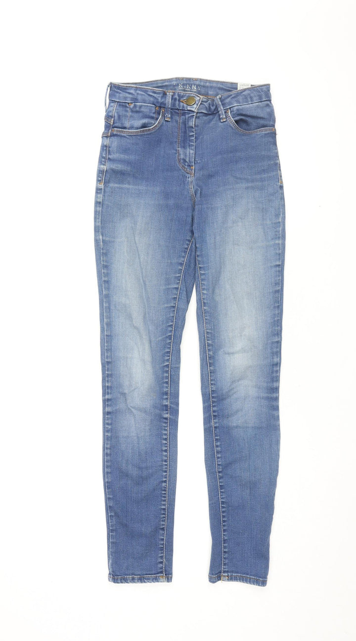 Marks and Spencer Women's Blue Skinny Jeans, Size 8