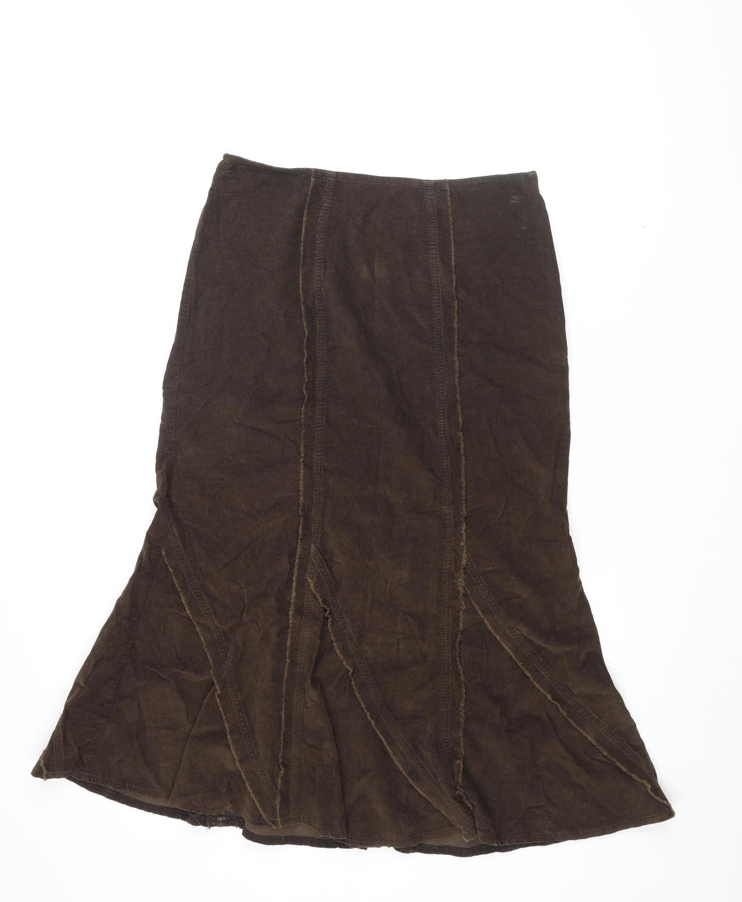 Marks and Spencer Women's Brown Flare Petite Skirt