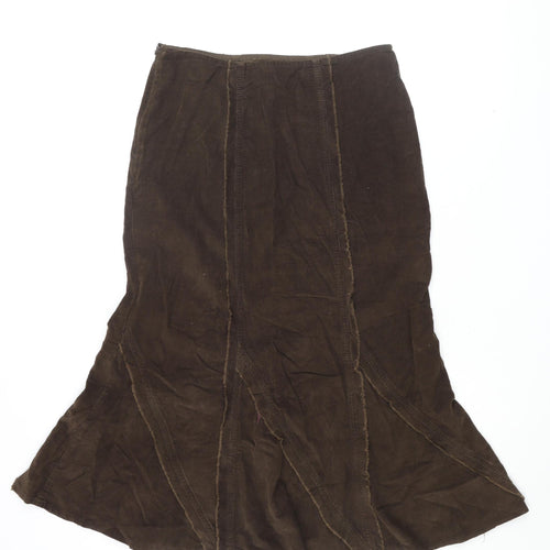 Marks and Spencer Women's Brown Flare Petite Skirt