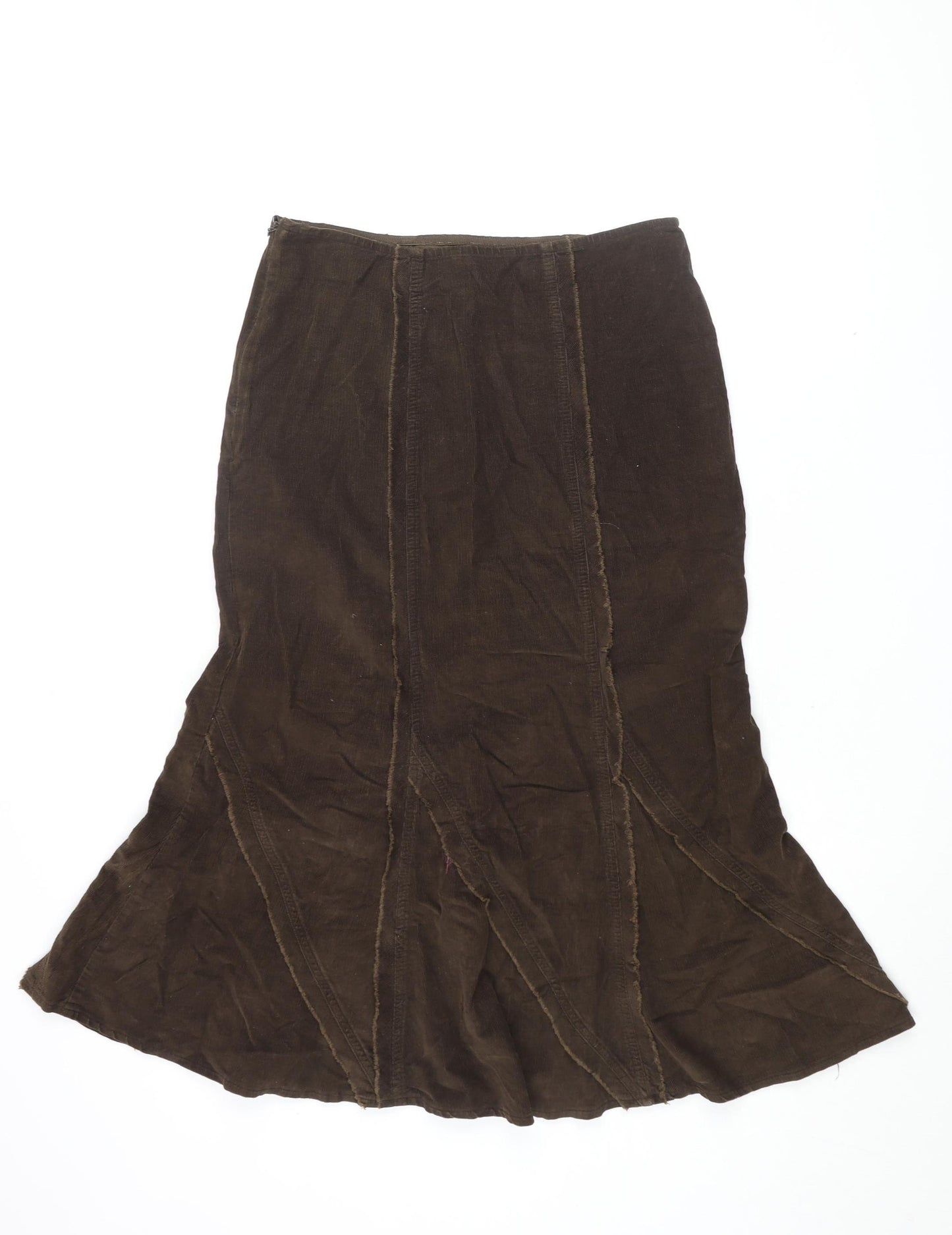 Marks and Spencer Women's Brown Flare Petite Skirt