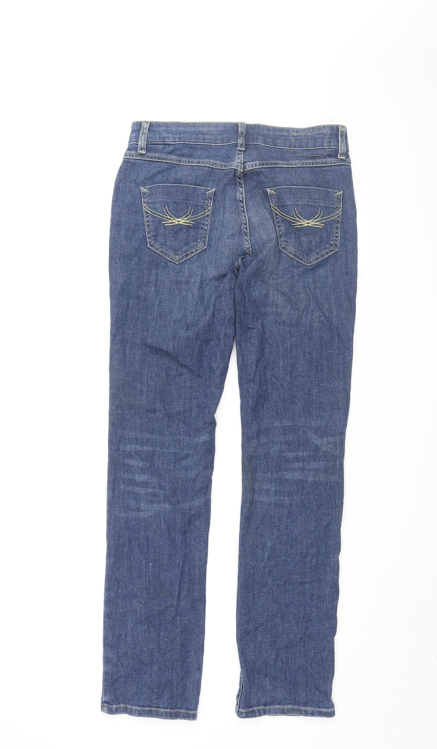 Marks and Spencer Women's Blue Straight Jeans Size 10