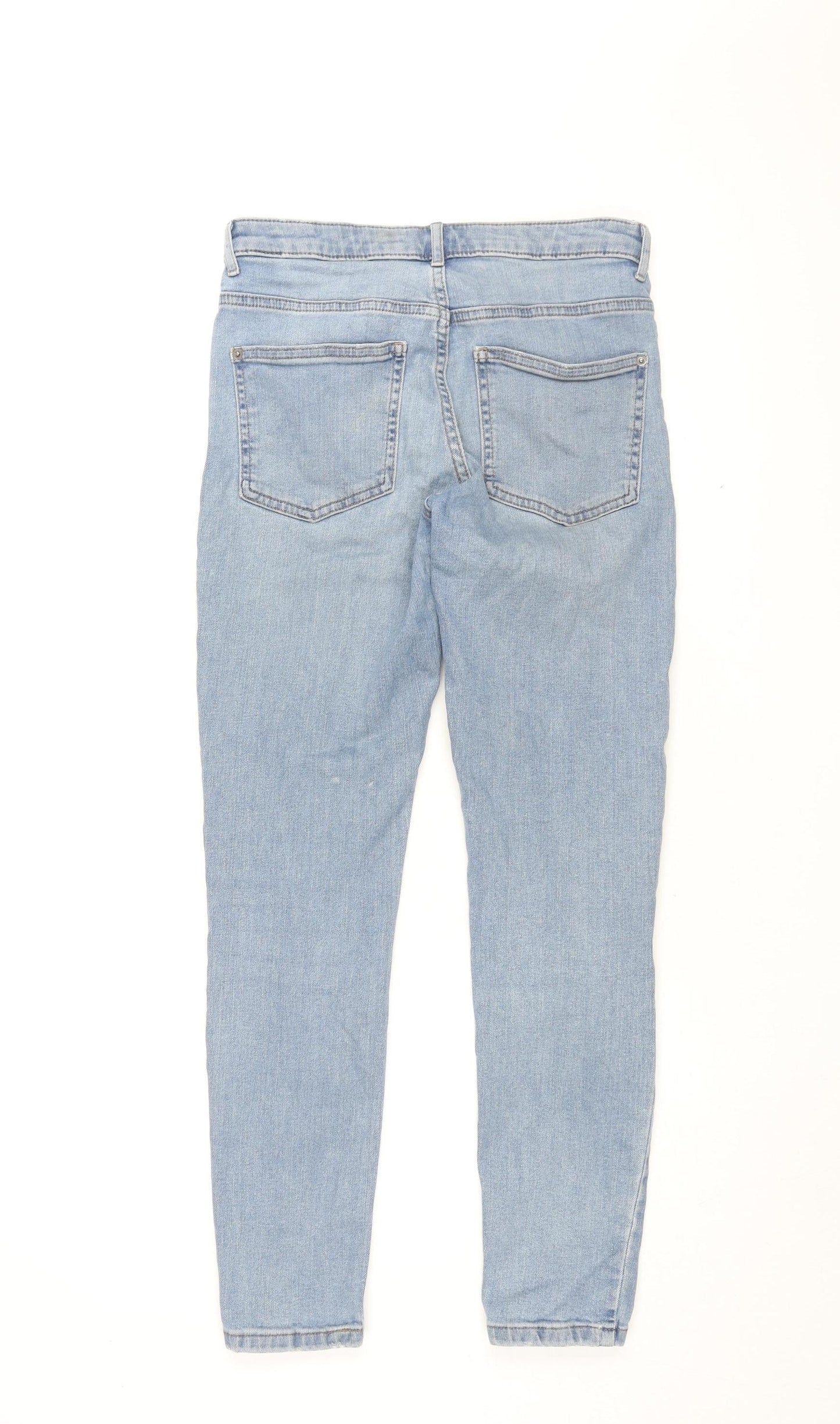Marks and Spencer Women's Blue Skinny Jeans Size 8