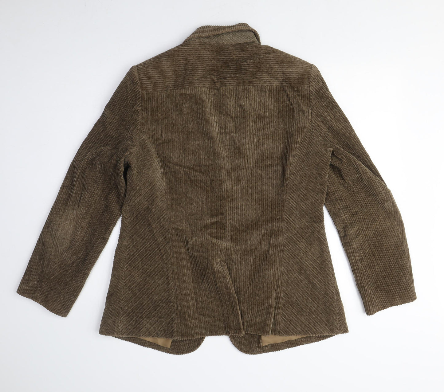 Per Una Women's Brown Corduroy Blazer Size 16