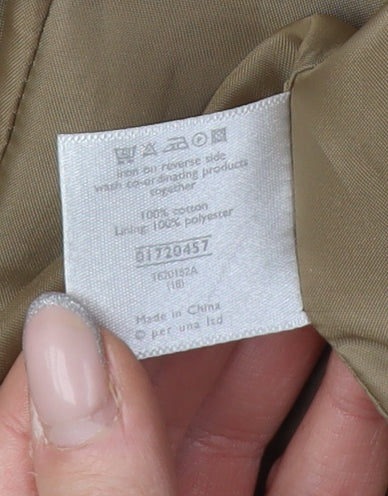 Per Una Women's Brown Corduroy Blazer Size 16
