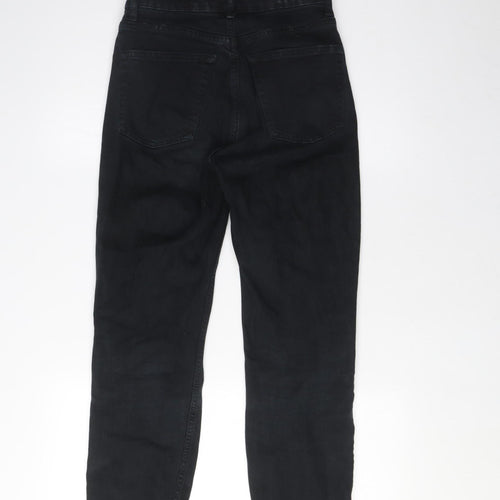 Topshop Women's Black Straight Jeans Size 4