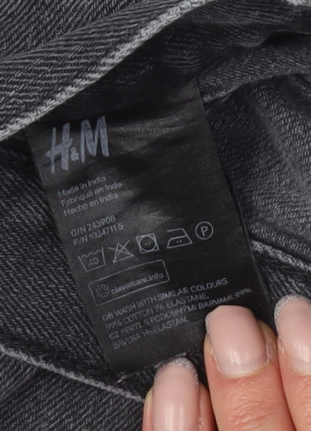 H&M Men's Grey Slim 30x32 Denim Jeans