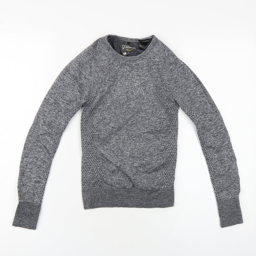 Everlast Women's Grey Long Sleeve Pullover, Size 6