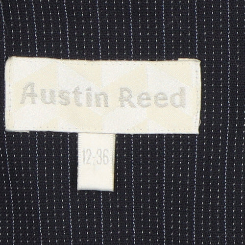 Austin Reed Women's Black Pinstripe Suit Jacket Size 12