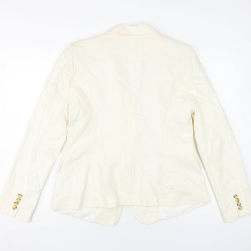 Massimo Fabbro Women's Ivory Blazer Size 14