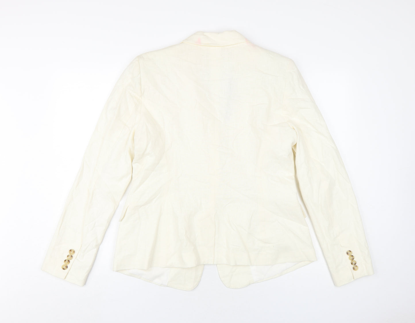 Massimo Fabbro Women's Ivory Blazer Size 14