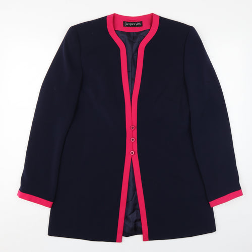 Jacques Vert Women's Blue Jacket, Size 10