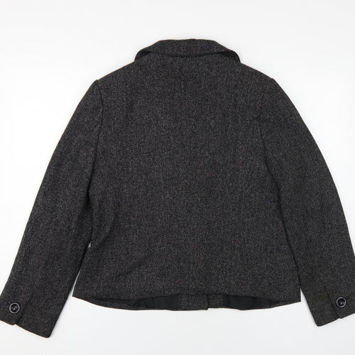 CC Women's Black Blazer Size 16 Business Jacket