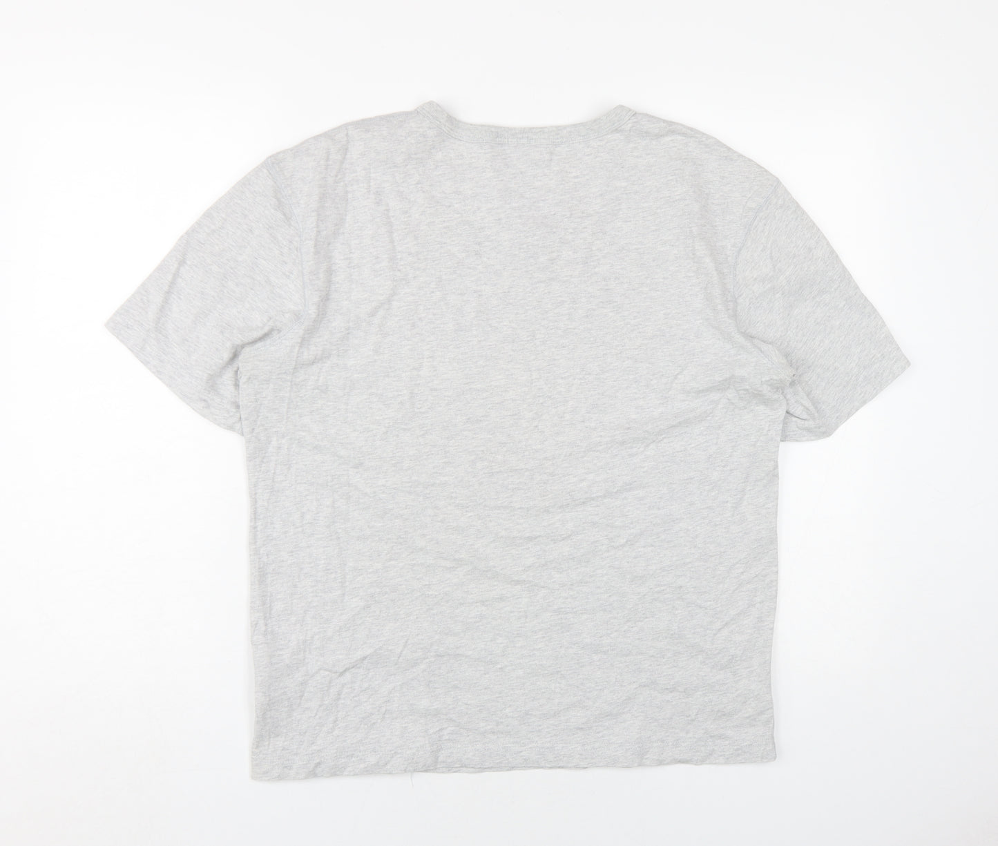 Adidas Unisex Grey T-Shirt M Crew Neck Casual