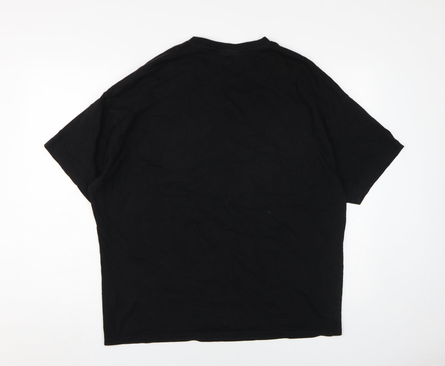 Difuzed Men's Black Space Invaders T-Shirt, M