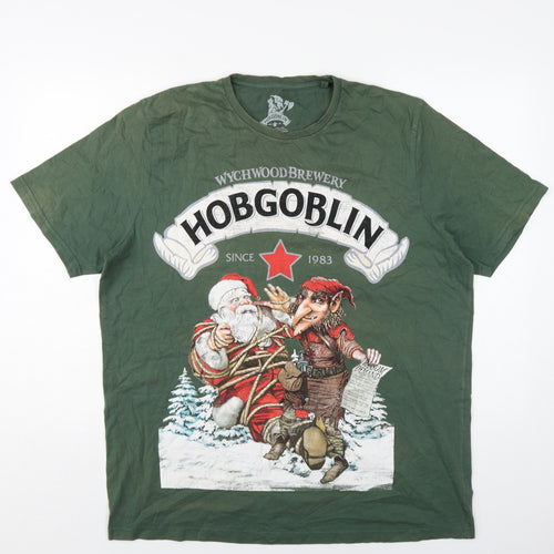 Hobgoblin Men’s Green Graphic T-Shirt XL