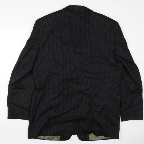 Pierre Cardin Men's Black Classic Blazer Size 44 Regular