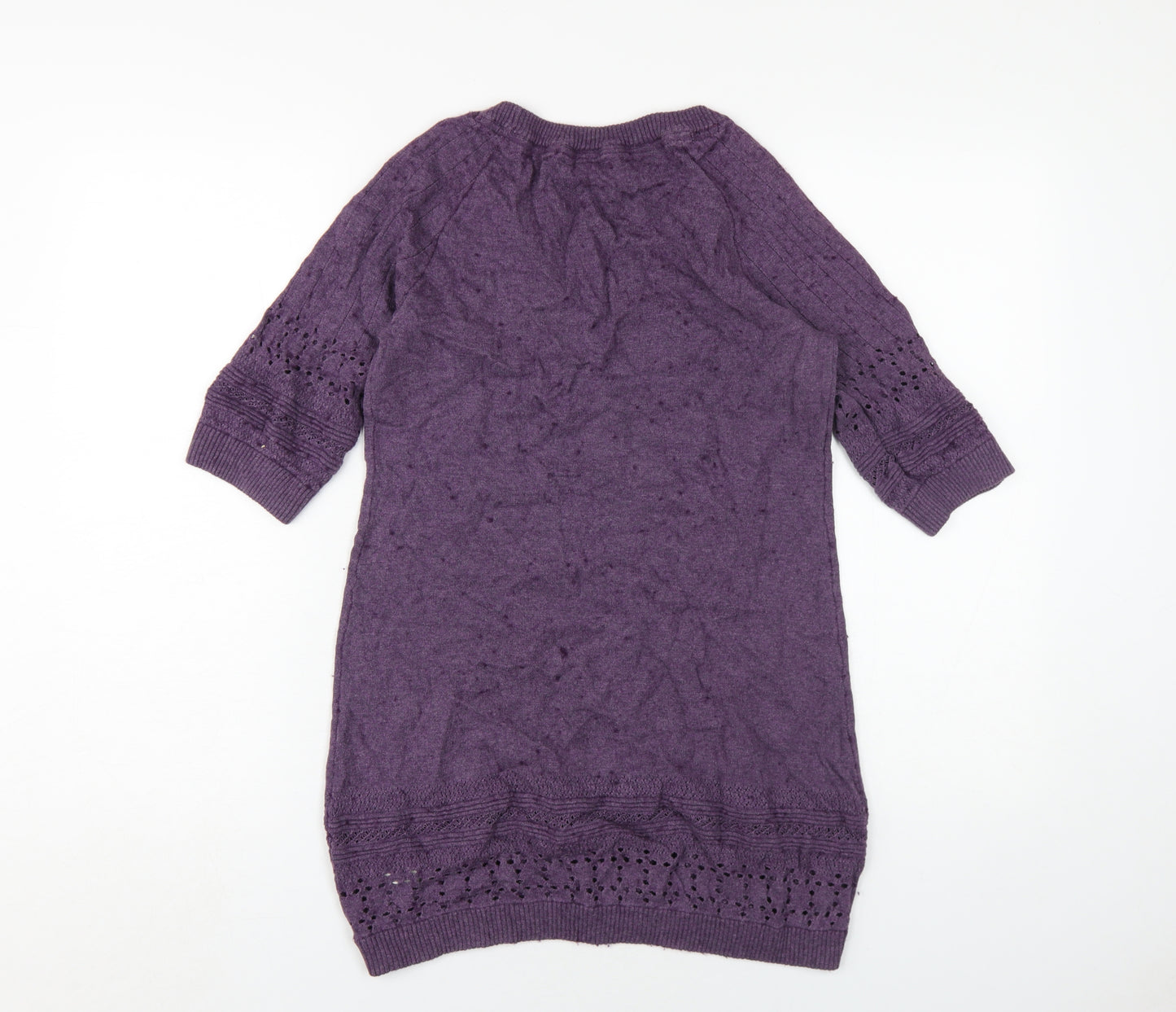 Fat Face Women's Purple Pullover Jumper Size 14