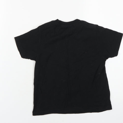 LEGO Star Wars Boys Black T-Shirt Size 6 Graphic Movie Print